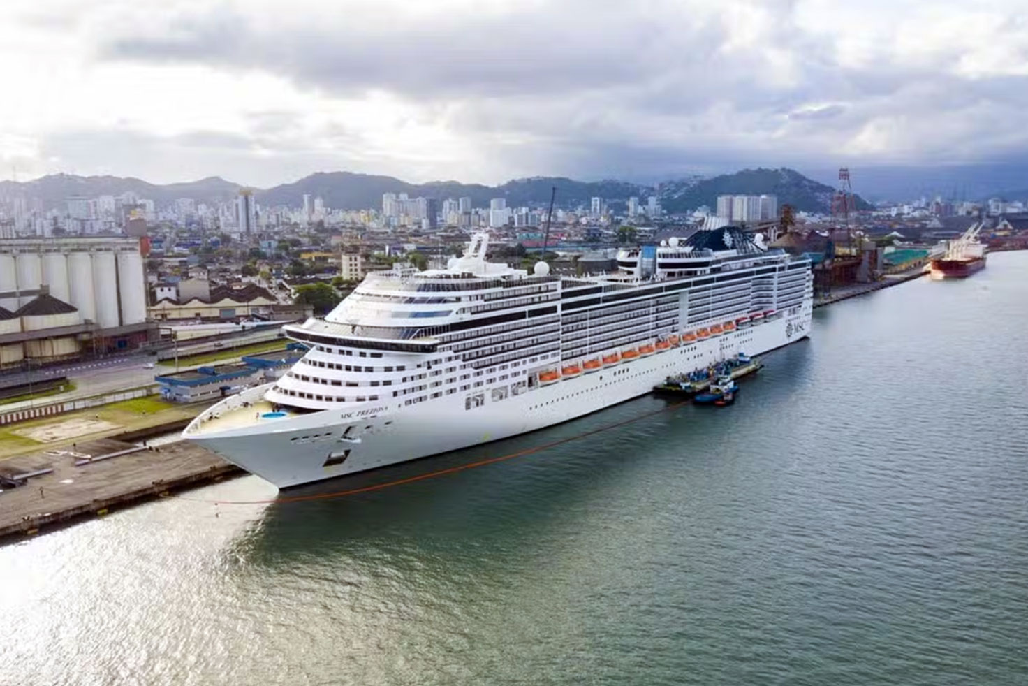 Transfer para o Porto de Santos